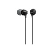 Sony | EX series | MDR-EX15LP | In-ear | Black MDREX15LPB.AE