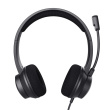 Trust HS-260 Headset Wired Neck-band Office/Call center USB Type-A Black
