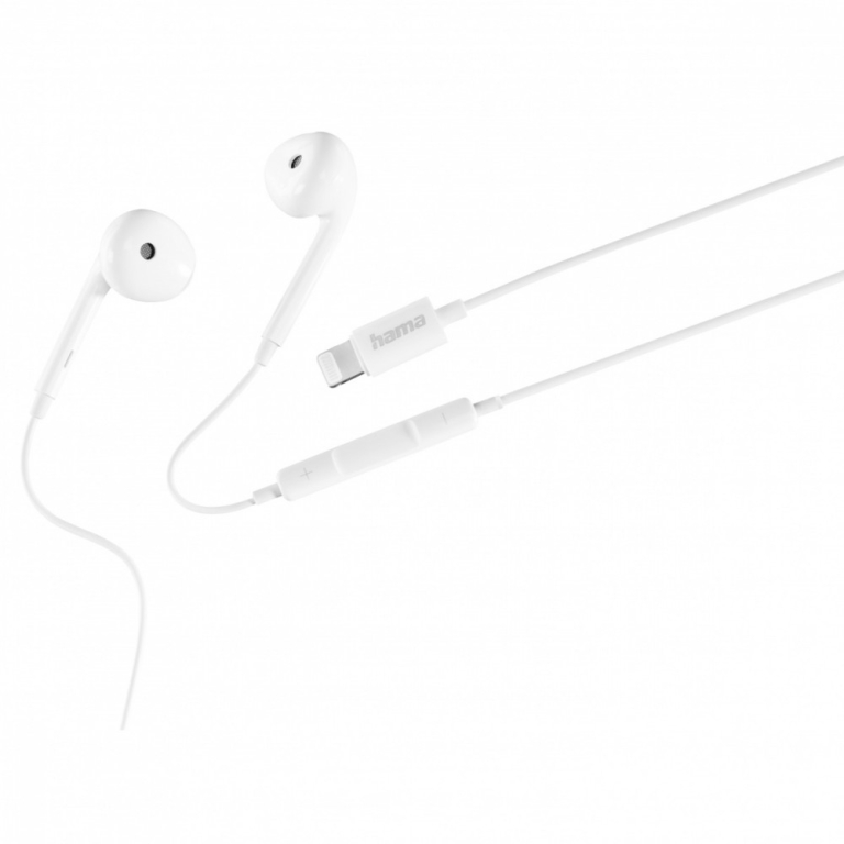 Tootefoto - Hama Headphones Glow with microphone white