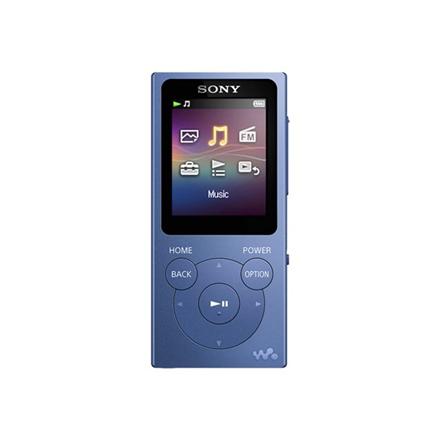 Sony Walkman NW-E394L MP3 Player with FM radio, 8GB, Blue | MP3 Player with FM radio | Walkman NW-E394L | Internal memory 8 GB | FM | USB connectivity