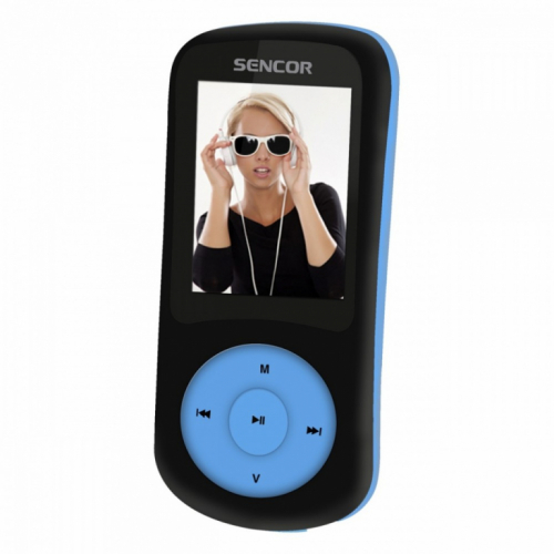 Sencor MP3, MP4 Player SFP 5870BBU, 8GB Memory, Radio