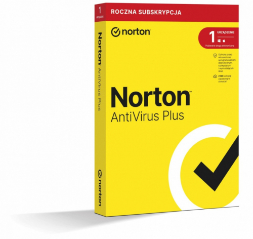 Norton AntiVirus Plus 2GB PL 1User, 1Device, 1Year 21408750