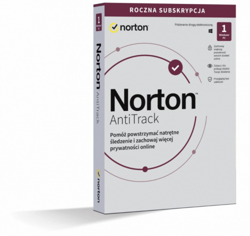 Norton Antitrack BOX PL 1User 1Device 1Year 21427514