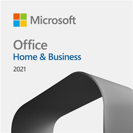 Microsoft | Office Home and Business 2021 | T5D-03485 | ESD | 1 PC/Mac user(s) | License term  year(s) | All Languages | EuroZone