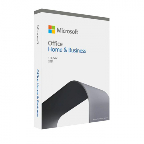 Microsoft Office Home and Business 2021 T5D-03511 FPP, 1 PC/Mac user(s), EuroZone, English, Medialess, Classic Office Apps