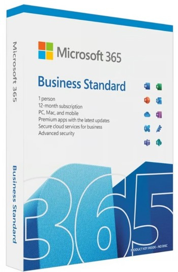 MICROSOFT OFFICE 365 BUSINESS STANDARD RETAIL ESD, 1YEAR