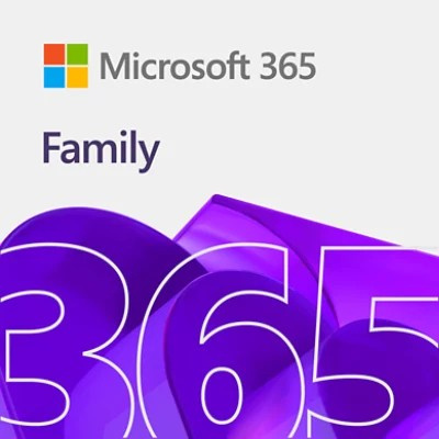 Microsoft 365 Family - 6 PC/MAC. 1 Year - DE - Box