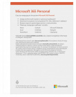 Microsoft M365 Personal PL 1Y 1U 5D Win/Mac EP2-3245