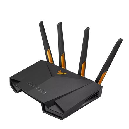 ASUS TUF-AX3000 V2 Dual Band WiFi 6 Gaming Router | Dual Band WiFi 6 Gaming Router | TUF-AX3000 V2 | 802.11ax | 2402+574 Mbit/s | 10/100/1000 Mbit/s | Ethernet LAN (RJ-45) ports 4 | Mesh Support Yes | MU-MiMO Yes | No mobile broadband | Antenna type