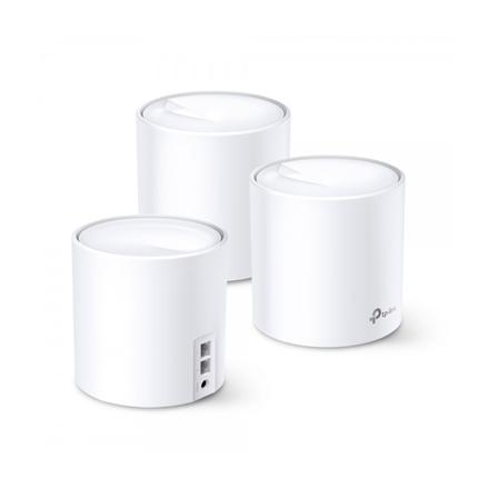 Whole-Home Wi-Fi System | Deco X20(3-pack) | 802.11ac | 1201 Mbit/s | 10/100/1000 Mbit/s | Ethernet LAN (RJ-45) ports 2 | Mesh Support Yes | No mobile broadband | Antenna type Internal