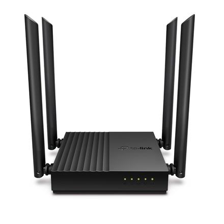 AC1200 Wireless MU-MIMO Wi-Fi Router | Archer C64 | 802.11ac | 867+400 Mbit/s | Ethernet LAN (RJ-45) ports 4 | Mesh Support No | MU-MiMO Yes | No mobile broadband | Antenna type 4 x Fixed
