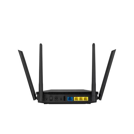 Wi-Fi 6 Wireless Dual Band Gigabit Router | RT-AX1800U | 802.11ax | Ethernet LAN (RJ-45) ports 3 | Mesh Support No | MU-MiMO Yes | No mobile broadband | Antenna type External | 1xUSB