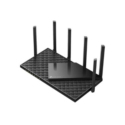 AXE5400 Tri-Band Gigabit Wi-Fi 6E Router | Archer AXE75 | 802.11ax | 10/100/1000 Mbit/s | Ethernet LAN (RJ-45) ports 4 | Mesh Support Yes | MU-MiMO No | No mobile broadband | Antenna type External | 1