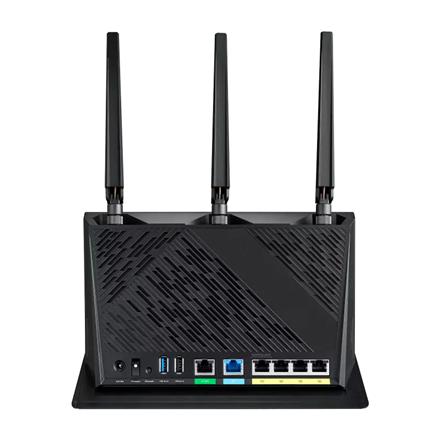 Dual Band WiFi 6 Gaming Router | RT-AX86U Pro | 802.11ax | 4804+861 Mbit/s | 10/100/1000 Mbit/s | Ethernet LAN (RJ-45) ports 5 | Mesh Support Yes | MU-MiMO Yes | No mobile broadband | Antenna type 3xExternal and 1xInternal