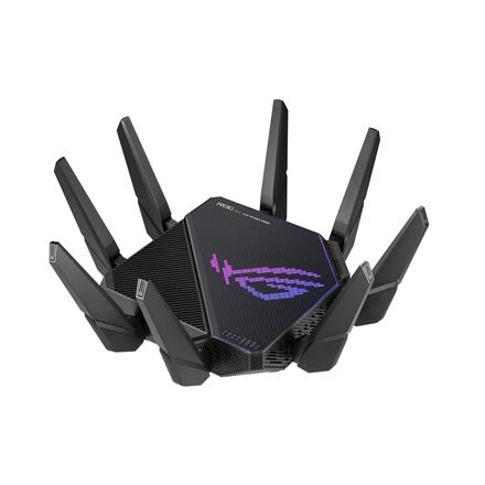 Tri-band Gigabit Wifi-6 Gaming Router | ROG Rapture GT-AX11000 PRO | 802.11ax | 480+1148 Mbit/s | 10/100/1000 Mbit/s | Ethernet LAN (RJ-45) ports 4 | Mesh Support Yes | MU-MiMO Yes | No mobile broadband | Antenna type 8xExternal