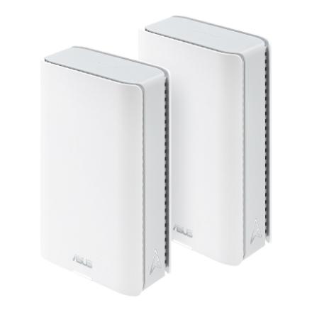 Tri-band WiFi 7 Smart AiMesh Router | ZenWiFi BT10 (2pk) | 802.11be | 18000 Mbit/s | Ethernet LAN (RJ-45) ports 3 | Mesh Support Yes | MU-MiMO No | 4G/5G | Antenna type Internal | 1