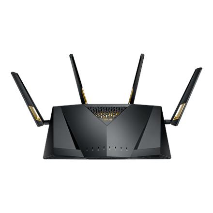 Wireless Dual Band Gigabit Router | RT-AX88U PRO | 802.11ax | 1148+4804 Mbit/s | 10/100/1000 Mbit/s | Ethernet LAN (RJ-45) ports 4 | Mesh Support Yes | MU-MiMO Yes | 3G/4G data sharing | Antenna type 4x External