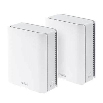 Asus | Tri-band WiFi 7 Smart AiMesh Extendable Router | ZenWiFi BT8 (2pk) | 802.11be | 14000 Mbit/s | Ethernet LAN (RJ-45) ports 4 | Mesh Support Yes | MU-MiMO Yes | 4G/5G | Antenna type Internal | 1