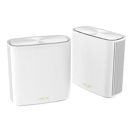 AX5400 Dual-Band Mesh WiFi 6 System | ZenWiFi XD6S (2-Pack) | 802.11ax | 574+4804 Mbit/s | 10/100/1000 Mbit/s | Ethernet LAN (RJ-45) ports 3 | Mesh Support Yes | MU-MiMO No | No mobile broadband | Antenna type Internal