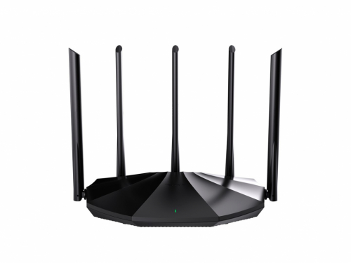 Tenda TX2 Pro wireless router Gigabit Ethernet Dual-band (2.4 GHz / 5 GHz) Black