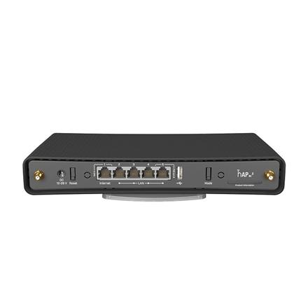 Wireless Router | HAP AC3 | 802.11ac | 300+867  Mbit/s | 10/100/1000 Mbit/s | Ethernet LAN (RJ-45) ports 5 | Mesh Support No | MU-MiMO No | No mobile broadband | Antenna type 2xExternal | 1 × USB-A