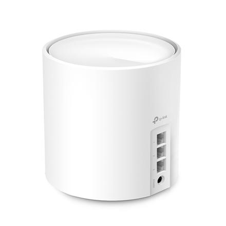 AX3000 Whole Home Mesh WiFi 6 Unit | Deco X50 (1-pack) | 802.11ax | 574+2402 Mbit/s | Ethernet LAN (RJ-45) ports 3 | Mesh Support Yes | MU-MiMO Yes | No mobile broadband | Antenna type Internal