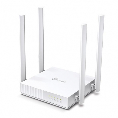 Wireless Router|TP-LINK|750 Mbps|1 WAN|4x10/100M|Number of antennas 4|ARCHERC24