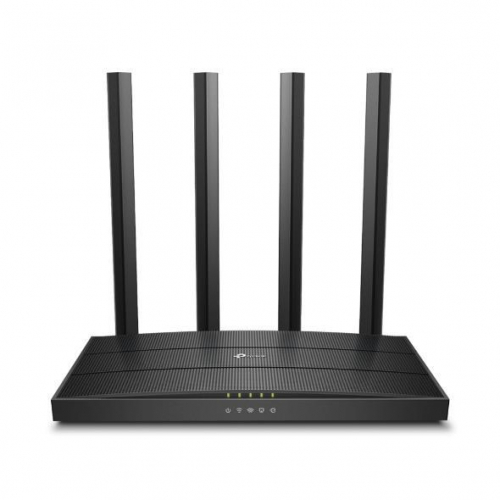 Wireless Router|TP-LINK|Wireless Router|1200 Mbps|Wi-Fi 5|1 WAN|4x10/100/1000M|Number of antennas 4|ARCHERC6