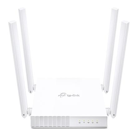 Dual Band Router | Archer C24 | 802.11ac | 300+433 Mbit/s | 10/100 Mbit/s | Ethernet LAN (RJ-45) ports 4 | Mesh Support No | MU-MiMO Yes | No mobile broadband | Antenna type 4xFixed