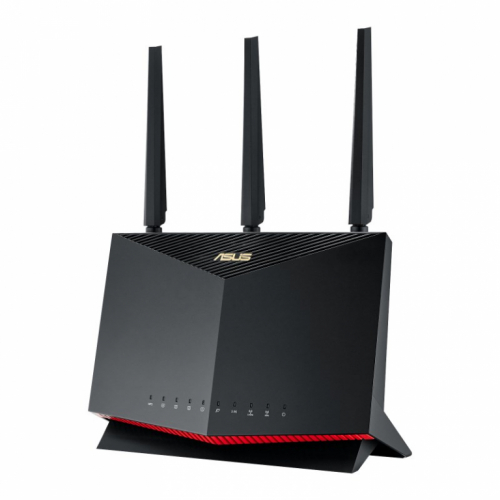 ASUS AX5700 RT-AX86U PRO wireless router Gigabit Ethernet Dual-band (2.4 GHz / 5 GHz) 4G Black, Red