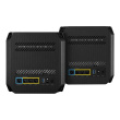 Wifi 6 802.11ax Tri-band Gigabit Gaming Mesh System | GT6 ROG Rapture (2-Pack) | 802.11ax | 574+4804+4804 Mbit/s | 10/100/1000 Mbit/s | Ethernet LAN (RJ-45) ports 3 | Mesh Support Yes | MU-MiMO Yes | No mobile broadband | Antenna type Internal