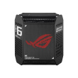 Wifi 6 802.11ax Tri-band Gigabit Gaming Mesh System | GT6 ROG Rapture (2-Pack) | 802.11ax | 574+4804+4804 Mbit/s | 10/100/1000 Mbit/s | Ethernet LAN (RJ-45) ports 3 | Mesh Support Yes | MU-MiMO Yes | No mobile broadband | Antenna type Internal