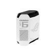Wifi 6 802.11ax Tri-band Gigabit Gaming Mesh Router | GT6 ROG Rapture (1-Pack) | 802.11ax | 574+4804+4804 Mbit/s | 10/100/1000 Mbit/s | Ethernet LAN (RJ-45) ports 3 | Mesh Support Yes | MU-MiMO Yes | No mobile broadband | Antenna type Internal