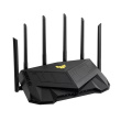 Dual Band WiFi6 Gigabit Router | TUF Gaming AX6000 | 802.11ax | 1148+4804 Mbit/s | 10/100/1000 Mbit/s | Ethernet LAN (RJ-45) ports 5 | Mesh Support Yes | MU-MiMO Yes | No mobile broadband | Antenna type External