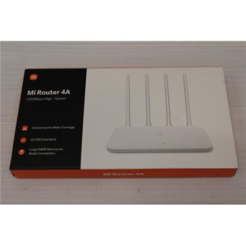 Renew. Xiaomi Mi Router 4A | Functional Fabric; Metal; Plywood | Iskur | Mi Router 4A | 802.11ac | 300 Mbit/s | Dark Gray | Ethernet LAN (RJ-45) ports 3 | MU-MiMO Yes | Antenna type 4 External Antennas | 6 month(s) | DEMO