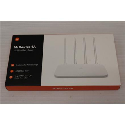 Renew. Xiaomi Mi Router 4A | Functional Fabric; Metal; Plywood | Iskur | Mi Router 4A | 802.11ac | 300 Mbit/s | Dark Gray | Ethernet LAN (RJ-45) ports 3 | MU-MiMO Yes | Antenna type 4 External Antennas | 6 month(s) | DEMO