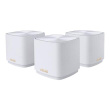 ZenWiFi XD4 Plus (W-3-PK) Wireless-AX1800 (3-pack) | 802.11ax | 1201+574 Mbit/s | 10/100/1000 Mbit/s | Ethernet LAN (RJ-45) ports 1 | Mesh Support Yes | MU-MiMO Yes | No mobile broadband | Antenna type Internal