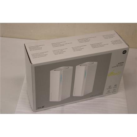 Taastatud. Xiaomi Mesh System AX3000 NE(2 pack) EU | Mesh System | AX3000 NE (2-pack) | 802.11ax | 10/100/1000 Mbit/s | Ethernet LAN (RJ-45) ports 4 | Mesh Support Yes | MU-MiMO No | No mobile broadband | 3 month(s) | USED AS DEMO