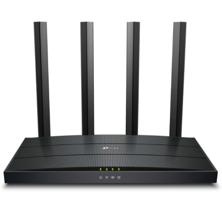 TP-LINK Router AX1500 Dual-Ban Wi-Fi 6 SPEED: 300 Mbps at 2.4 GHz + 1201Mbps at 5 GHz SPEC: 4