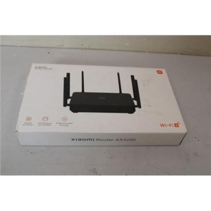 Taastatud.  | Dual-Band Wireless Wi-Fi 6 Router | AX3200 | 802.11ax | 10/100/1000 Mbit/s | Ethernet LAN (RJ-45) ports 3 | Mesh Support Yes | MU-MiMO Yes | No mobile broadband | Antenna type External | 3 month(s) | USED, MISSING: POWER ADAPTER AND MANUALS