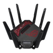 ASUS ROG Rapture GT-BE19000 wireless router Multi-Gigabit Ethernet Tri-band (2.4 GHz / 5 GHz / 6 GHz) Black, Red