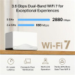 Mercusys BE3600 Whole Home Mesh Wi-Fi 7 System | Halo H27BE (2-pack) | 802.11ax | Ethernet LAN (RJ-45) ports 1 | Mesh Support Yes | MU-MiMO No | No mobile broadband