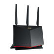 ASUS AX5700 RT-AX86U PRO wireless router Gigabit Ethernet Dual-band (2.4 GHz / 5 GHz) 4G Black, Red