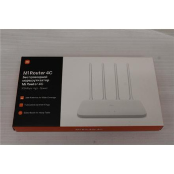 Renew. Xiaomi Mi Router 4C | Xiaomi Mi Router 4C | 802.11n | 300 Mbit/s | Ethernet LAN (RJ-45) ports 3 | Antenna type 4 External Antennas | 6 month(s) | DEMO