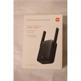 Renew. Xiaomi Mi WiFi Range Extender AC1200 EU | Xiaomi Mi WiFi Range Extender | AC1200 EU | 802.11ac | 867+300 Mbit/s | 10/100 Mbit/s | Ethernet LAN (RJ-45) ports 1 | Mesh Support No | MU-MiMO No | No mobile broadband | 3 month(s) | USED