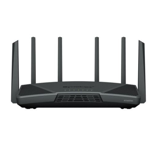 Synology Wireless router RT6600ax WiFi 6 4x1,8Ghz 1GB DDR3 1x2,5GbE 1xUSB 3.2.1