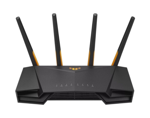 ASUS TUF Gaming AX4200 wireless router 2,5 Gigabit Ethernet Dual-band (2.4 GHz / 5 GHz) Must, Orange