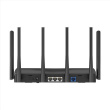 Mercusys BE6500 Dual-Band Wi-Fi 7 Router | MR37BE | 802.11be | 688/5760 Mbit/s | Ethernet LAN (RJ-45) ports 3 | Mesh Support No | MU-MiMO No | No mobile broadband | Antenna type Fixed Omni-Directional Antennas
