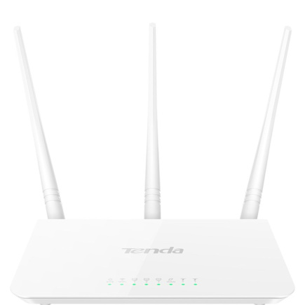 Tenda F3 wireless router Fast Ethernet Valge