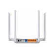 Router | Archer C50 | 802.11ac | 300+867 Mbit/s | 10/100 Mbit/s | Ethernet LAN (RJ-45) ports 4 | Mesh Support No | MU-MiMO No | No mobile broadband | Antenna type 2xExternal